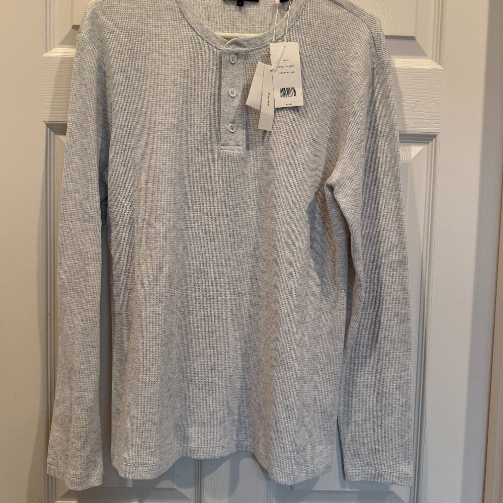 NEW Vince Waffle Long sleeve